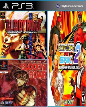 Bloody Roar 1+2 + Capcom Vs SNK 2 PS3