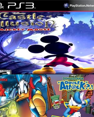 Disney’s Donald Duck Double Pack + Castle of Illusion Starring Mickey Mouse PS3 3en1