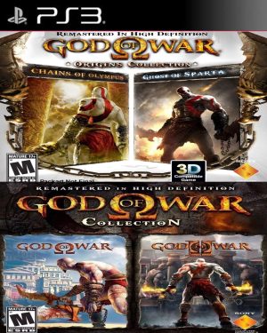God of War Collection Volume I y II PS3 en Español 4en1