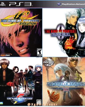 The King of fighters 99 Evolution+2000+2001+2002 PS3 4en1