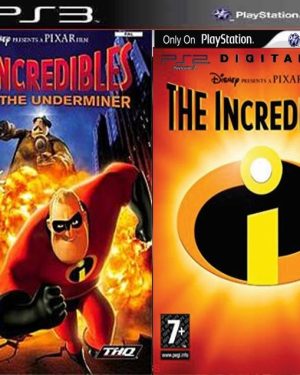 Los increibles + Incredibles: Rise Of The Underminer PS3 2en1