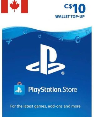 Tarjeta PlayStation Network 10 CAD CANADA