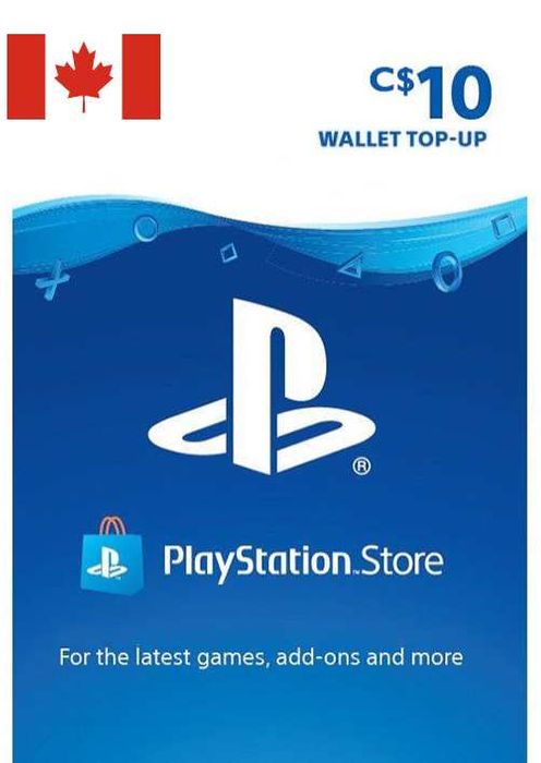 Tarjeta PlayStation Network 10 CAD CANADA