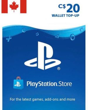 Tarjeta PlayStation Network 20 CAD CANADA