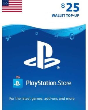 Tarjeta PlayStation Network 25 USD USA