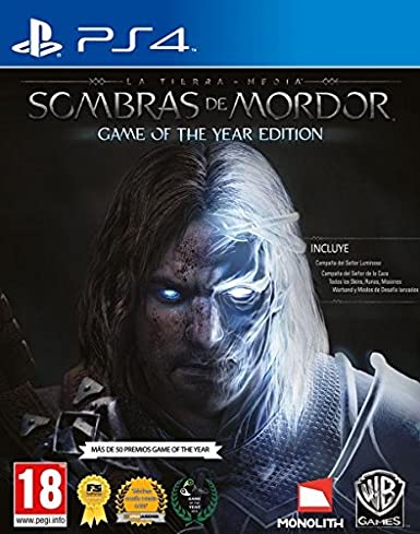La Tierra Media: Sombras de Mordor - Edición Juego del Año PS4