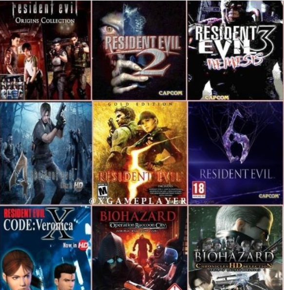 Resident evil Collection 11en1 PS3