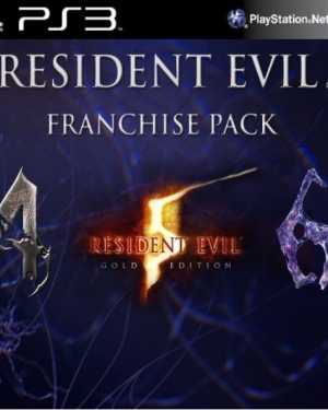 Resident Evil Franchise Pack PS3 4HD + 5Gold + 6Ultimate