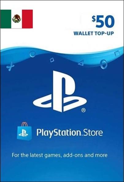 Tarjeta PlayStation Network 50 USD MEXICO