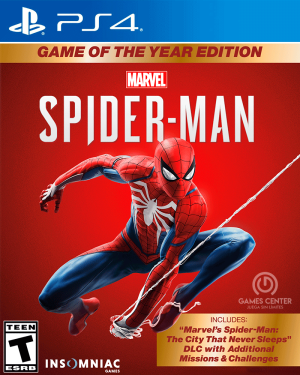 Marvel’s Spider-Man Game of Year PS4