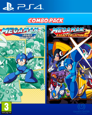 Mega Man Legacy Collection 1 and 2 Combo Pack PS4