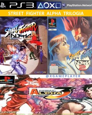 Street Fighter Alpha Trilogy 1+2+3 PS3