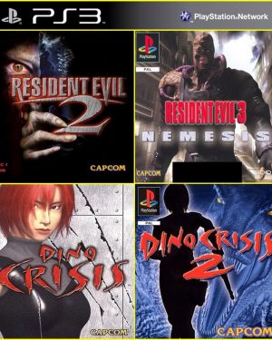 Dino Crisis 1y2 + Resident Evil 2y3 PS3