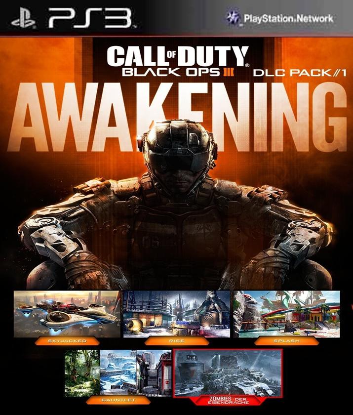 Call of Duty: Black Ops III + Giant Mapa Zombies + Awakening PS3 - Imagen 2