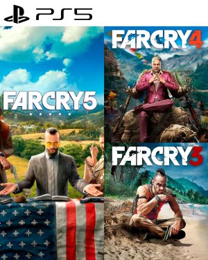 Far Cry Insanity 3+4+5 PS5 Retro