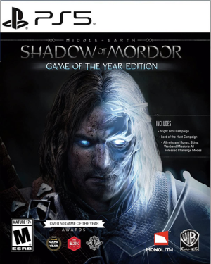 La Tierra Media: Sombras de Mordor - GOTY PS5 Retro