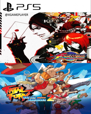 The King of fighters Saga Orochi + Fatal Fury Battle Archives Vol. 2 PS5 8en1